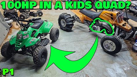 Worlds First Banshee Swapped Kids Atv Chinese Tao Tao Turned Epic