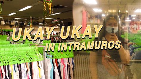 thrift    ukay ukay shop  intramuros moa youtube