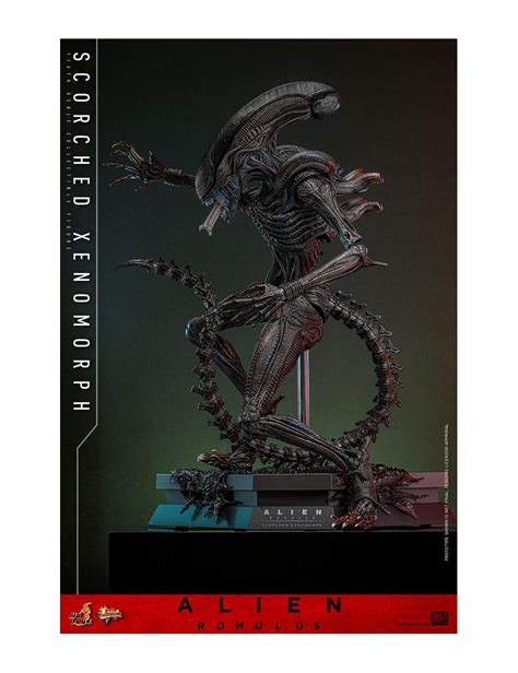 Hot Toys Movie Masterpiece Alien Romulus Scorched Xenomorph Scale Collectible Figure
