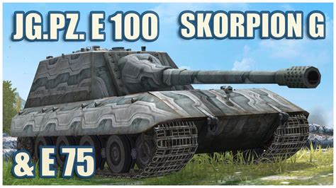 Jagdpanzer E E Skorpion G Wot Blitz Gameplay Youtube