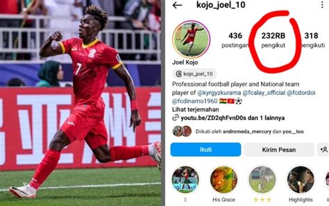 Pengikut Ig Joel Kojo Tembus Ribu Followers Berkat Netizen Indonesia