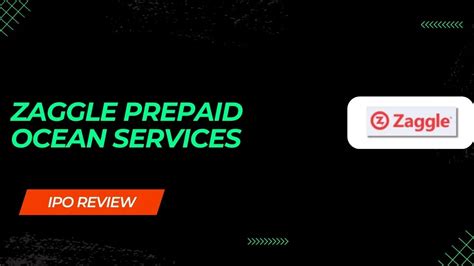 Zaggle Prepaid Ocean Services Latest GMP Date Price Review And