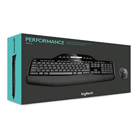 Logitech MK710 Wireless Keyboard and Mouse Combo — Includes Keyboard ...