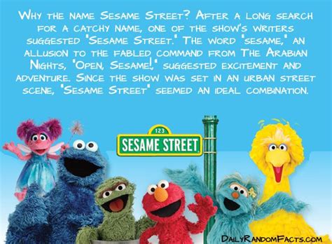 Sesame Street Famous Sayings