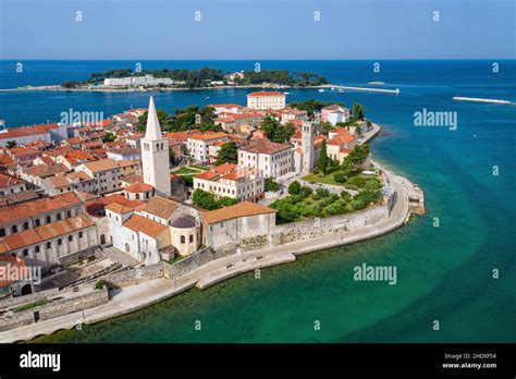 Poreč From Air Stock Photo Alamy