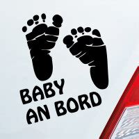 Stickeraffe Auto Aufkleber Baby An Bord F E On Board Junge M Dchen