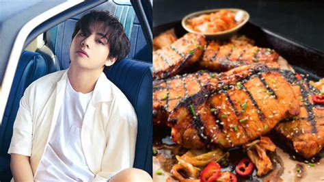 Bts Member V Aka Kim Taehyungs Favourite Food You Should Know Iwmbuzz