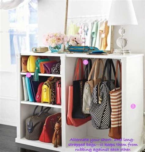 33 Storage Ideas To Organize Your Closet And Decorate With Handbags And