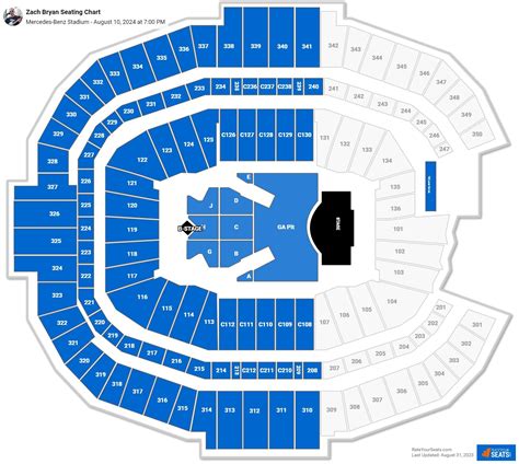 Mercedes Benz Stadium Seating Chart With Seat Numbers | Cabinets Matttroy