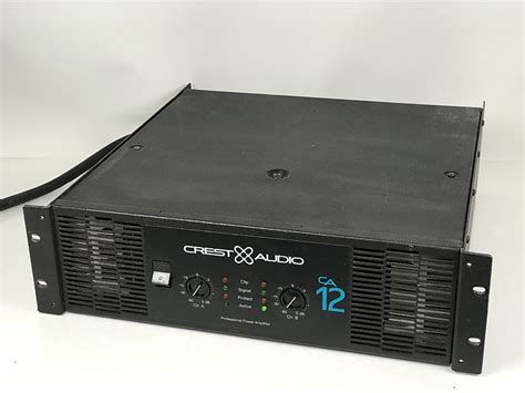 Crest Audio Ca W Channel Rack Mount Power Amplifier Reverb