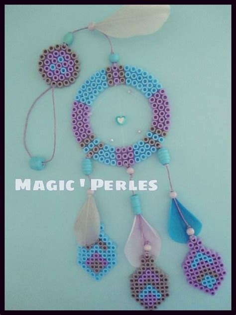 Dreamcatcher Hama Perler Beads Collection Attrapes Rêves By Alice