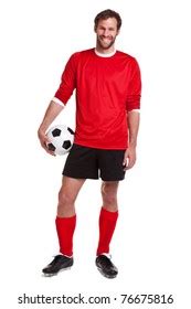 Photo Footballer Soccer Player Cut Out Stock Photo 76675816 | Shutterstock