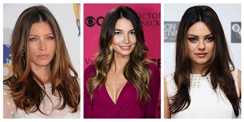 Celebrity Balayage Hair