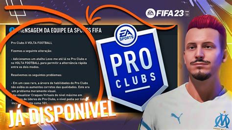 Nova Atualiza O Para O Pro Clubs J Disponivel Youtube