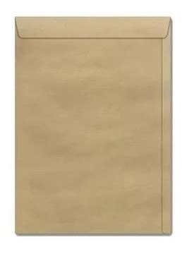 Caixa De Envelope 24x34 Kraft Natural C 250 Unidades Frete grátis