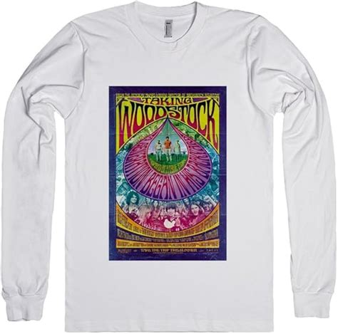 Woodstock Vintage Poster Xl White T Shirt Awesome Music Festival