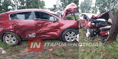 CARMEÑOS PROTAGONIZARON GRAVE ACCIDENTE EN MISIONES Itapúa Noticias