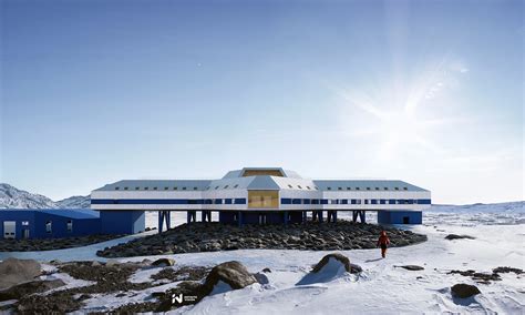 Antarctic research station | Bryan (Siming) Fan - CGarchitect ...