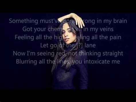 Camila Cabello I Ll Never Be The Same Lyrics Video Youtube