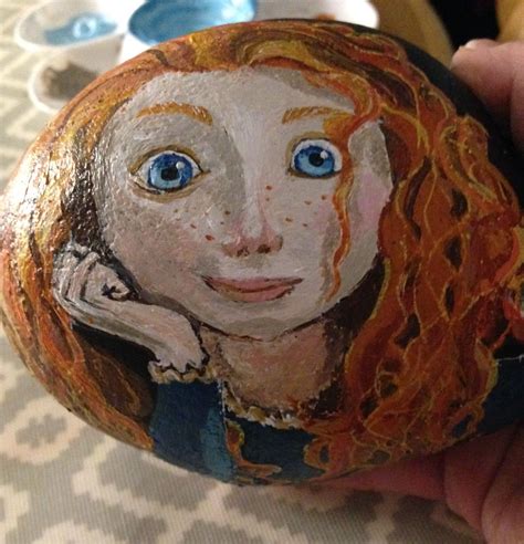 Pin By Kathleen Motta On Disney Princess Rock Painting Painted Rocks