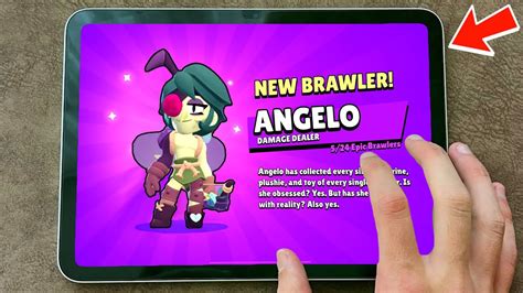 Yeeeesss New Brawler Angelo Is Here Free Gifts From Supercell