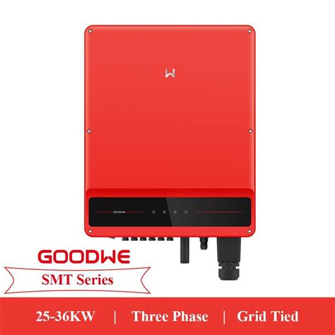 Goodwe Grid Tied Three Phase 25kw 29kw 30kw 36kw Solar Inverters