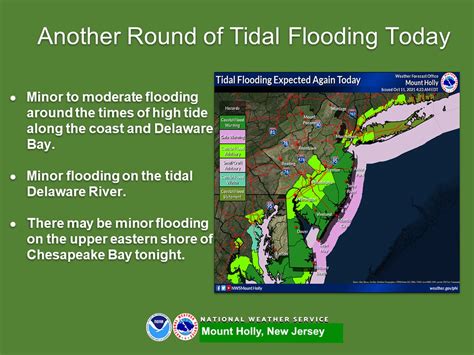 N J Weather Coastal Flood Warning Continues For Jersey Shore