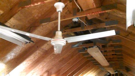 Dayton Industrial Commercial Ceiling Fan Model 5NPZ5 YouTube