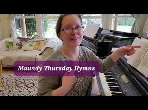 Plan With Me Hymns For Maundy Thursday Youtube