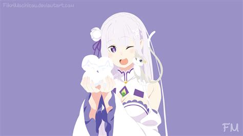 Emilia Re ZERO 4K Re ZERO Starting Life In Another World Anime