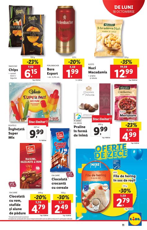 Lidl Oferte De Luni Octombrie Promotii Lidl Reduceri Online