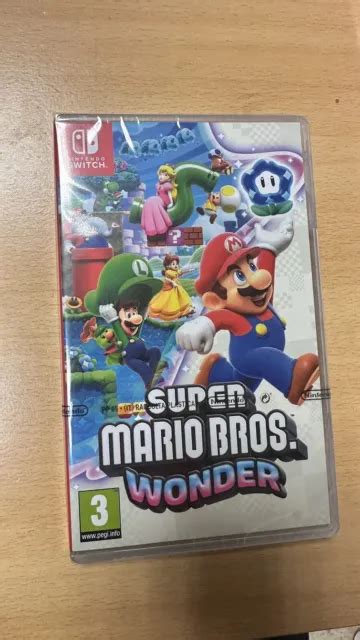 SUPER MARIO BROS Wonder Nintendo Switch EUR 45 00 PicClick FR