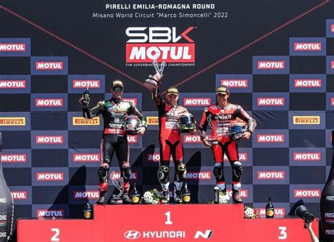 SBK 2022 GP D Italia Alvaro Bautista Si Impone In Gara1 A Misano