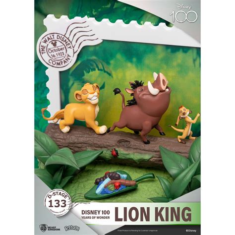 Disney 100 Years The Lion King Ds 133 D Stage Statue