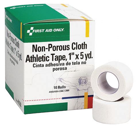 First Aid Only White Yd Roll Lg Athletic Tape Jh H Grainger