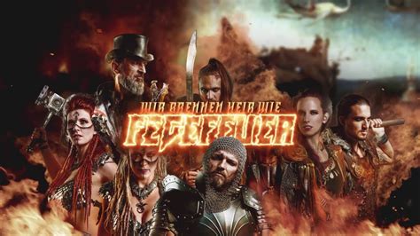 Feuerschwanz Fegefeuer Official Lyric Video Napalm Records Youtube