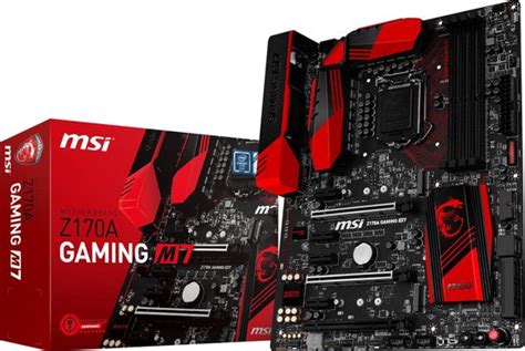 Msi Z170a Gaming M7 Intel® Z170 Lga 1151 Socket H4 Atx