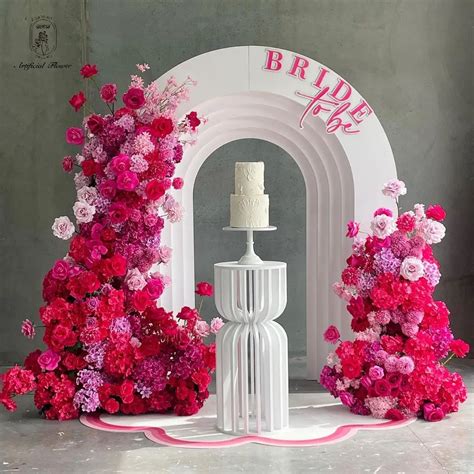 Dkb New Artificial Floral Backdrop Arrangement Arch Backdrop Wedding