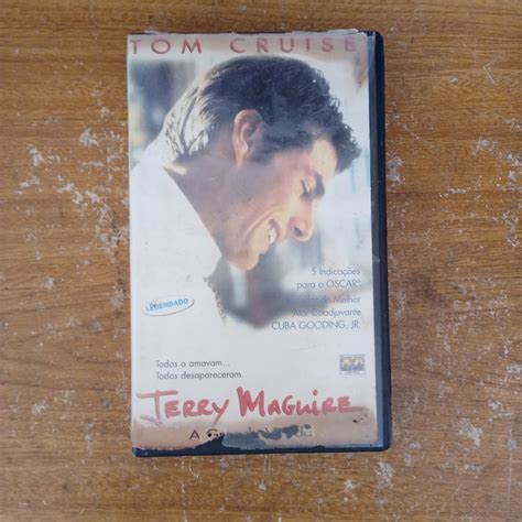 Fita Vhs Jerry Maguire A Grande Virada Tom Cruise Legendado Shopee