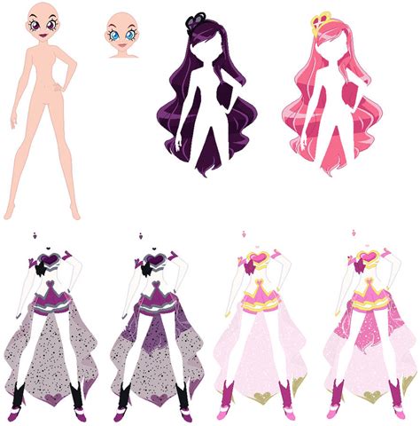 Lolirock Dark Iris Base by SelenaEde on DeviantArt