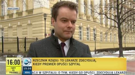 Rafał Bochenek o zdrowiu premier Beaty Szydło TVN24