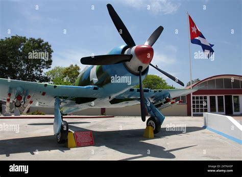 A Sea Fury F 50 Preserved At The Museo Giron Cuba The Hawker Sea Fury