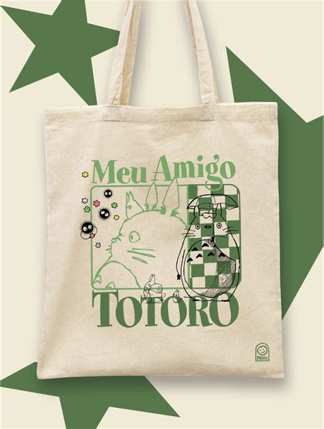 Ecobag Meu Amigo Totoro Comprar Em Rabixcu