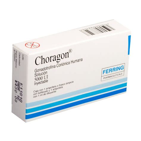 CHORAGON 5000 UI C 1 AMPOLLETA SOLUCION INYECTABLE Farmapronto