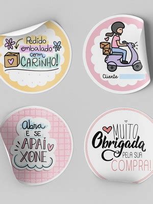 1000 Etiquetas Prontas Um Mimo Para Voce 4x4cm Compre Produtos