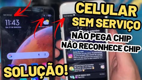 Como Resolver Celular Sem Servi O Sem Sinal De Rede N O Pega Chip