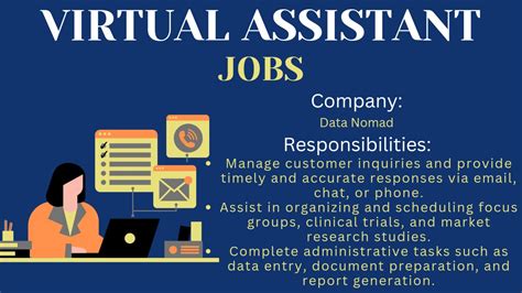 Customer Administrator Virtual Assistant Remote Wibblex Jobs