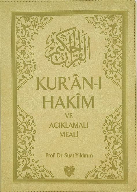 Tevafuklu Mealli Kurani Kerim Suat Yildirim Genç Akademi