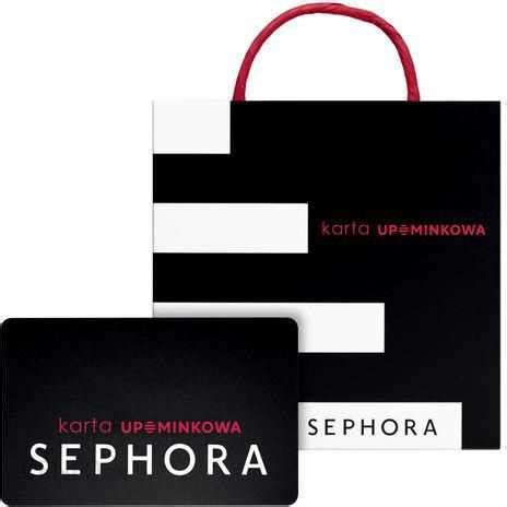 Karta podarunkowa Sephora doskonały prezent dla każdej kobiety