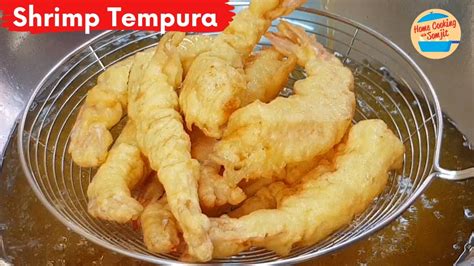 Easy Crispy Shrimp Tempura Recipe Youtube